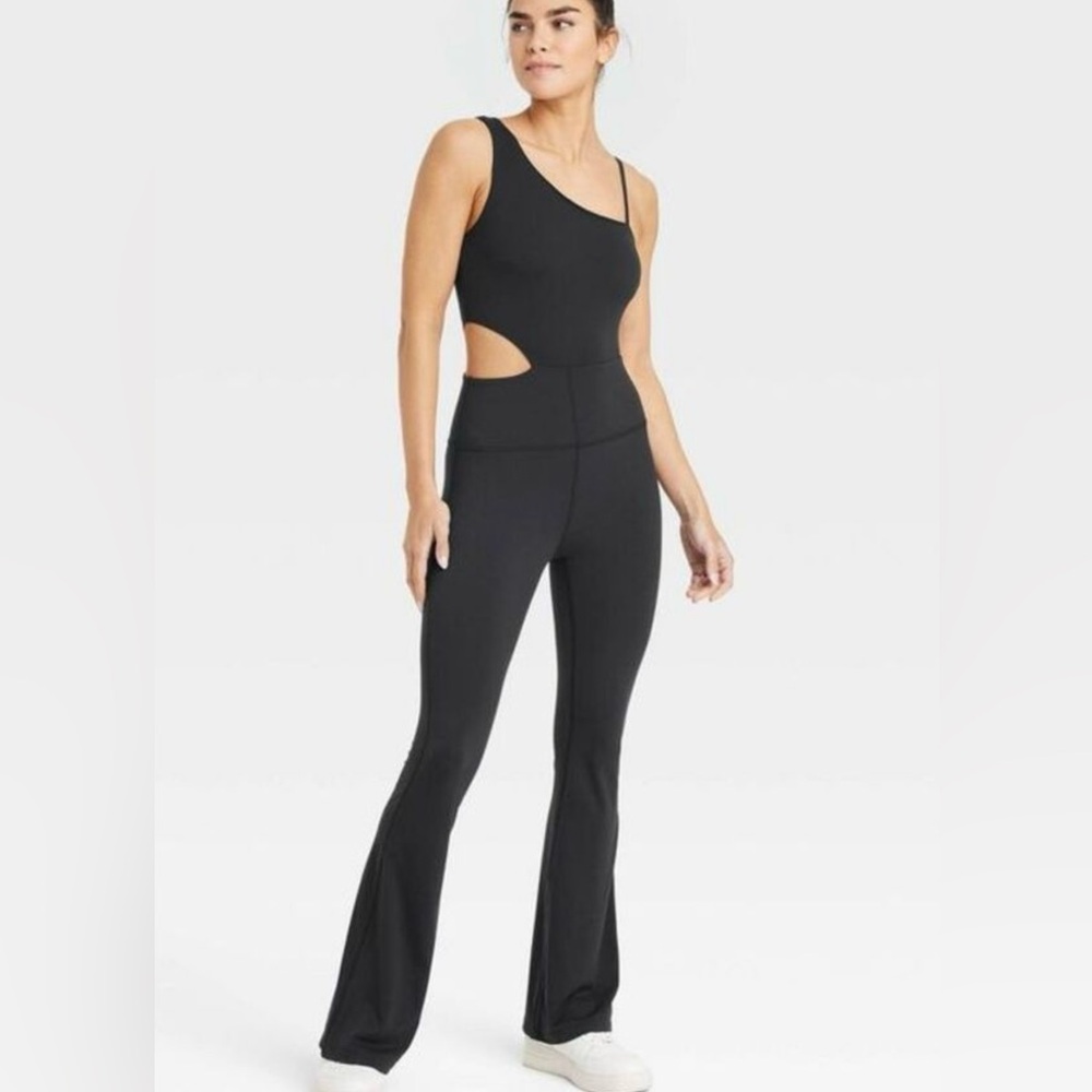 JoyLab Black Cutout Jumpsuit
